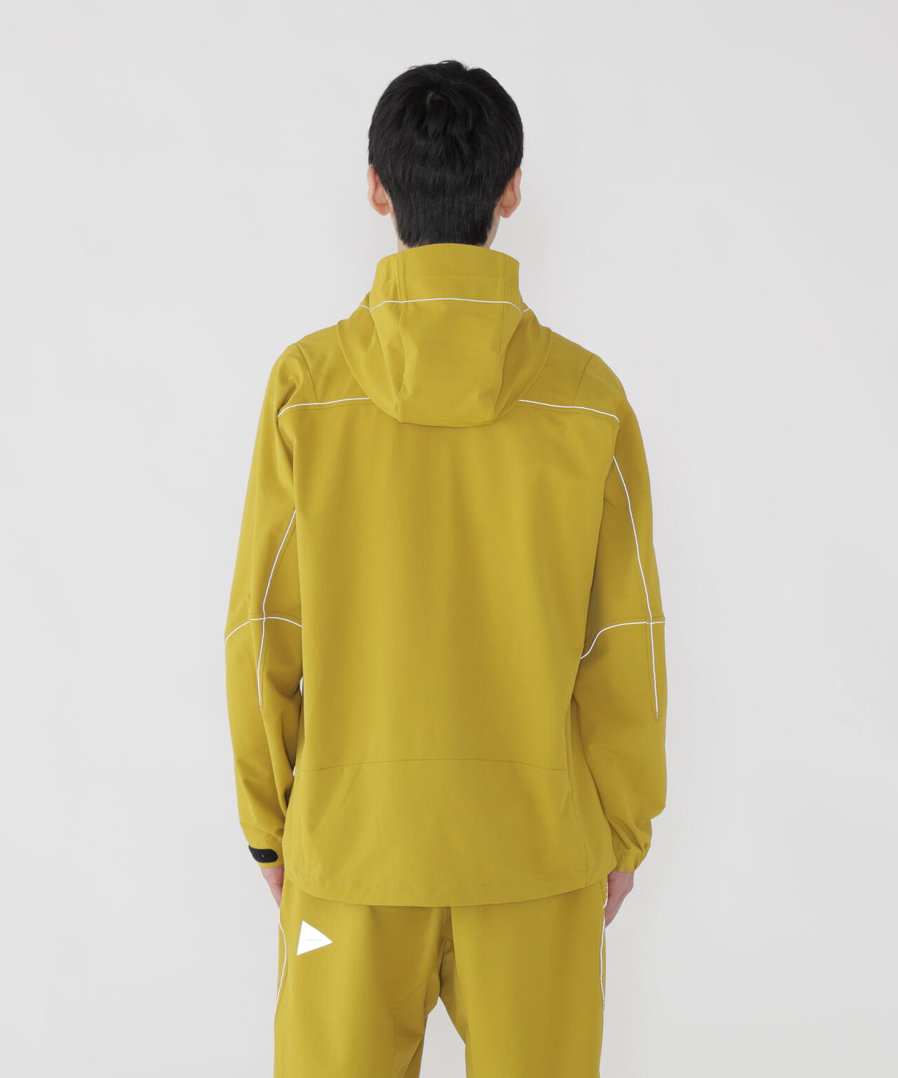 light stretch shell jacket | and wander（アンドワンダー） ｜【公式