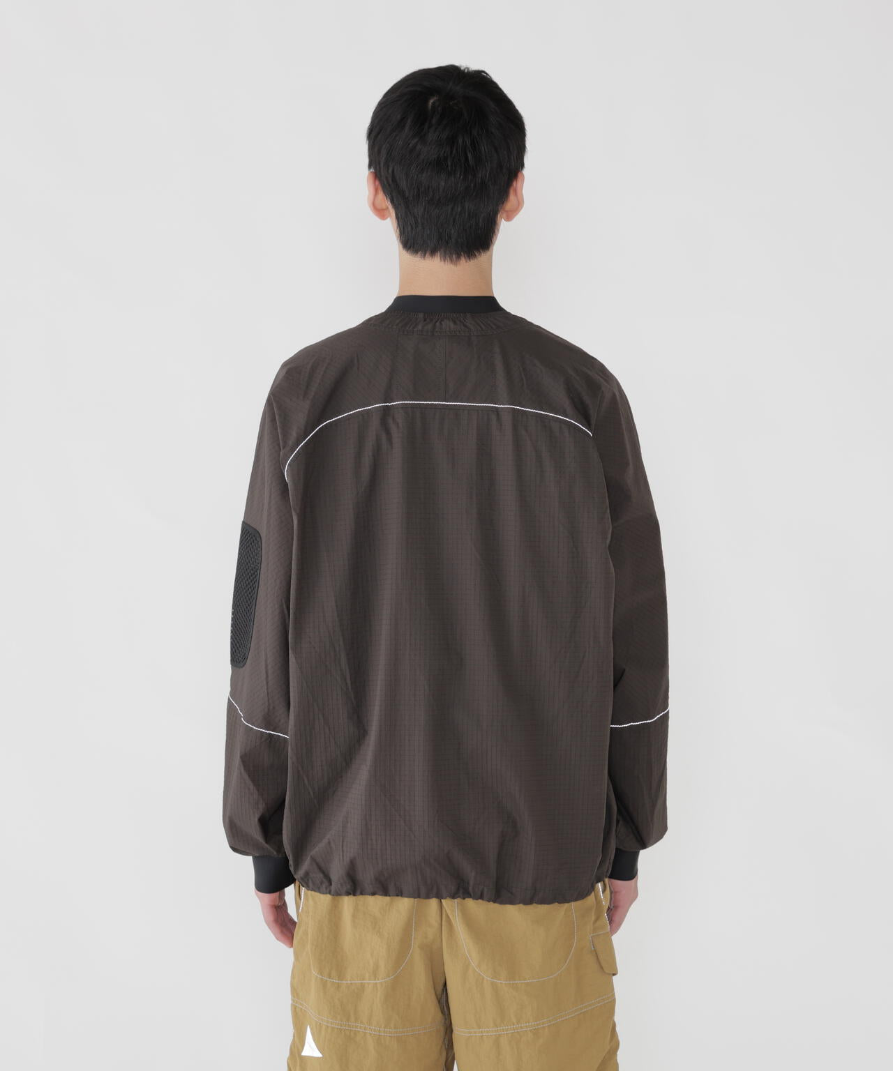 breath rip pullover jacket | and wander（アンドワンダー） ｜【公式