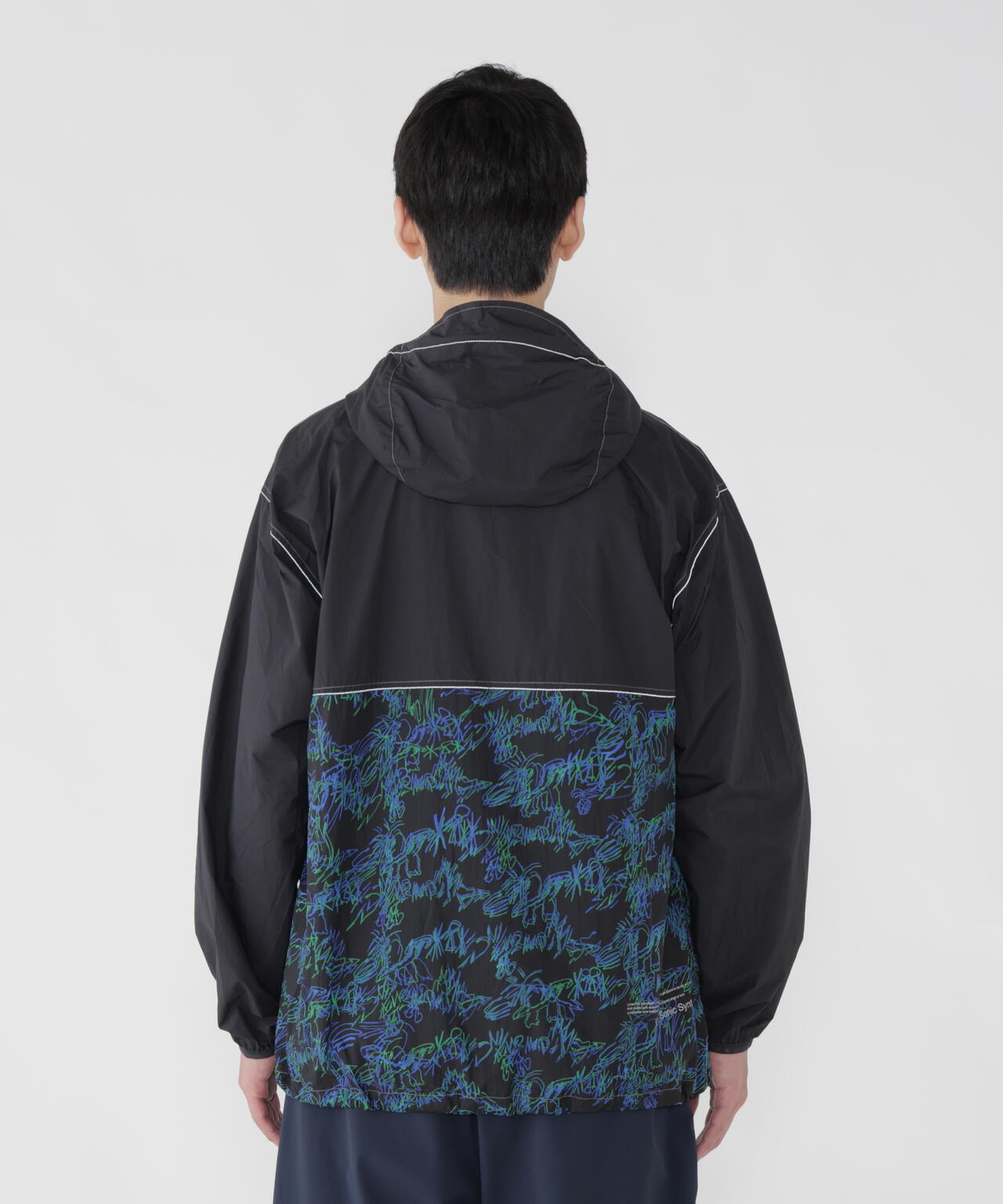 printed wind jacket | and wander（アンドワンダー） ｜【公式】通販
