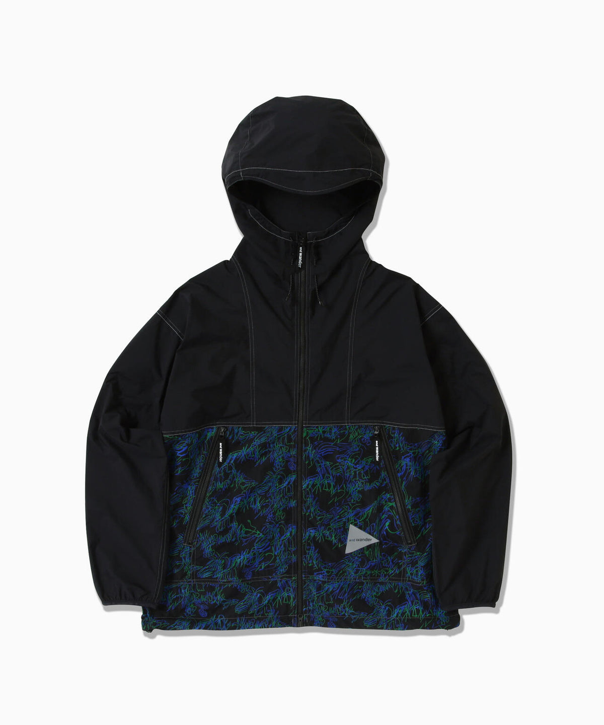 printed wind jacket | and wander（アンドワンダー） ｜【公式】通販 