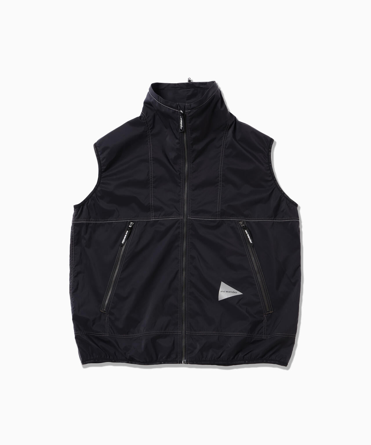 PERTEX wind vest | and wander（アンドワンダー） ｜【公式】通販mix