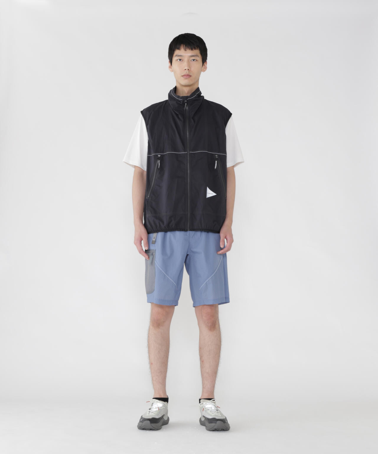 PERTEX wind vest | and wander（アンドワンダー） ｜【公式】通販mix