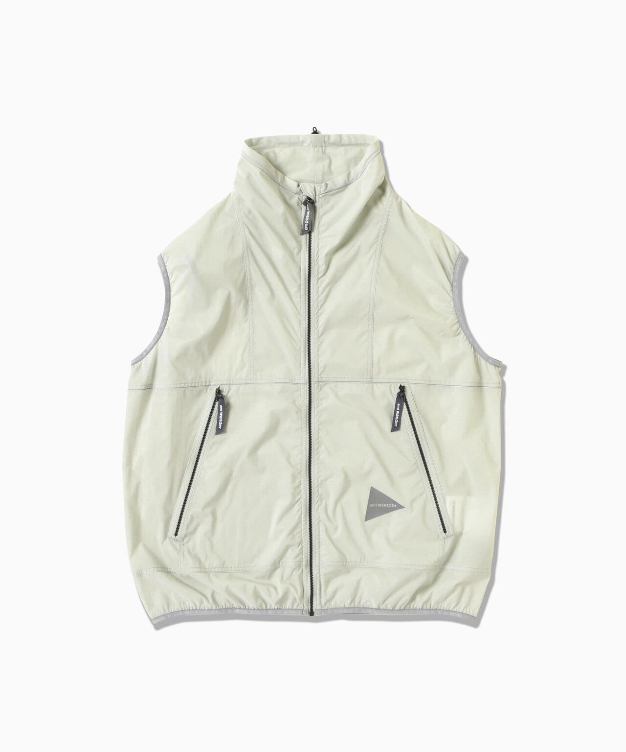 PERTEX wind vest | and wander（アンドワンダー） ｜【公式】通販mix