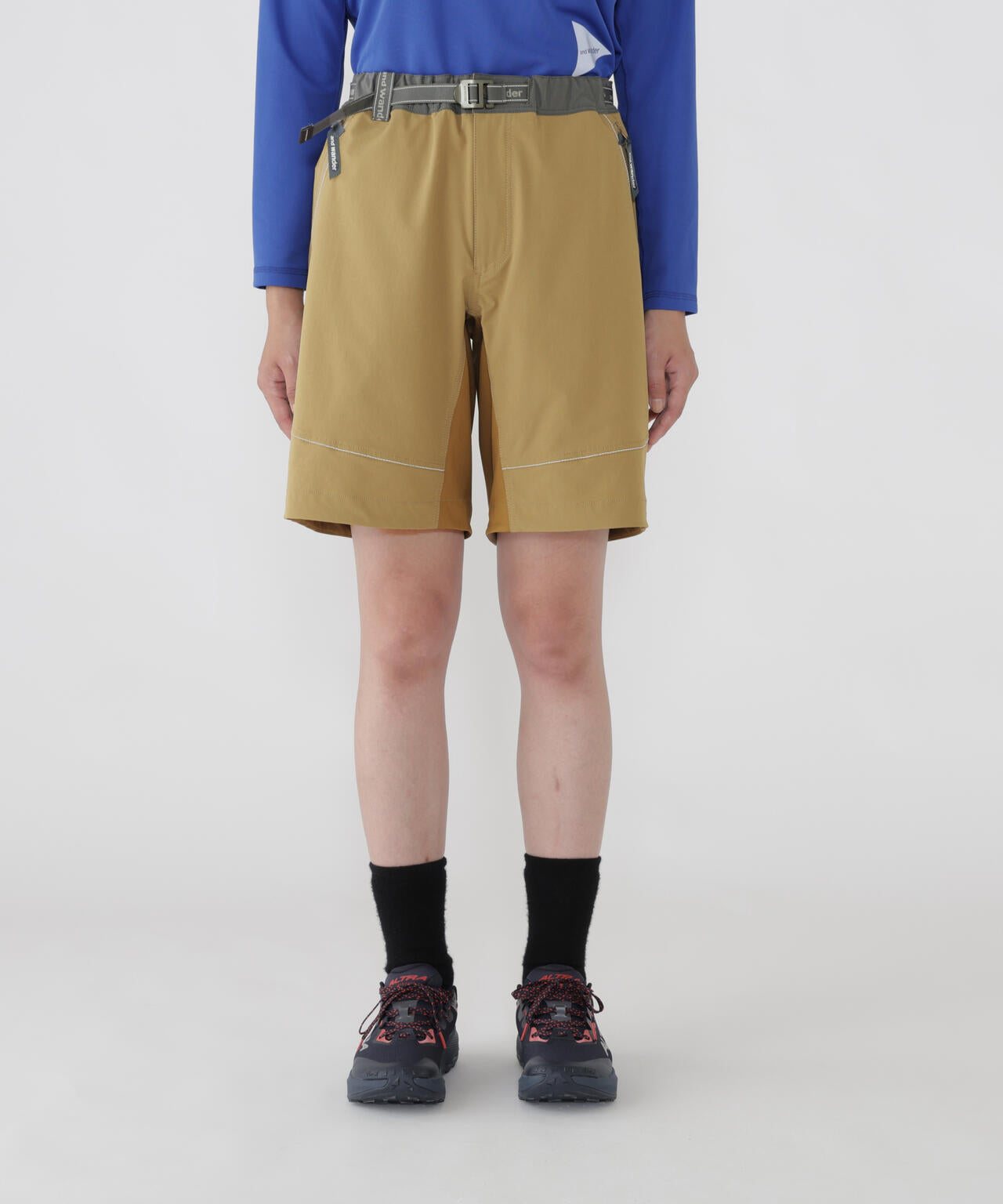 trek short pants | and wander（アンドワンダー） ｜【公式】通販mix