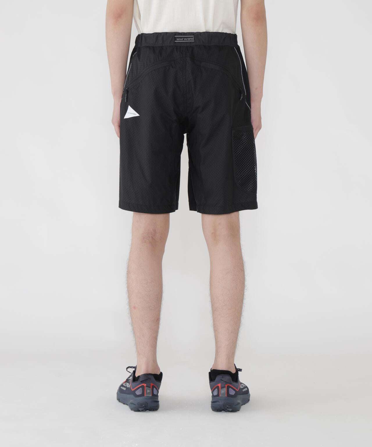 breath rip short pants | and wander（アンドワンダー） ｜【公式