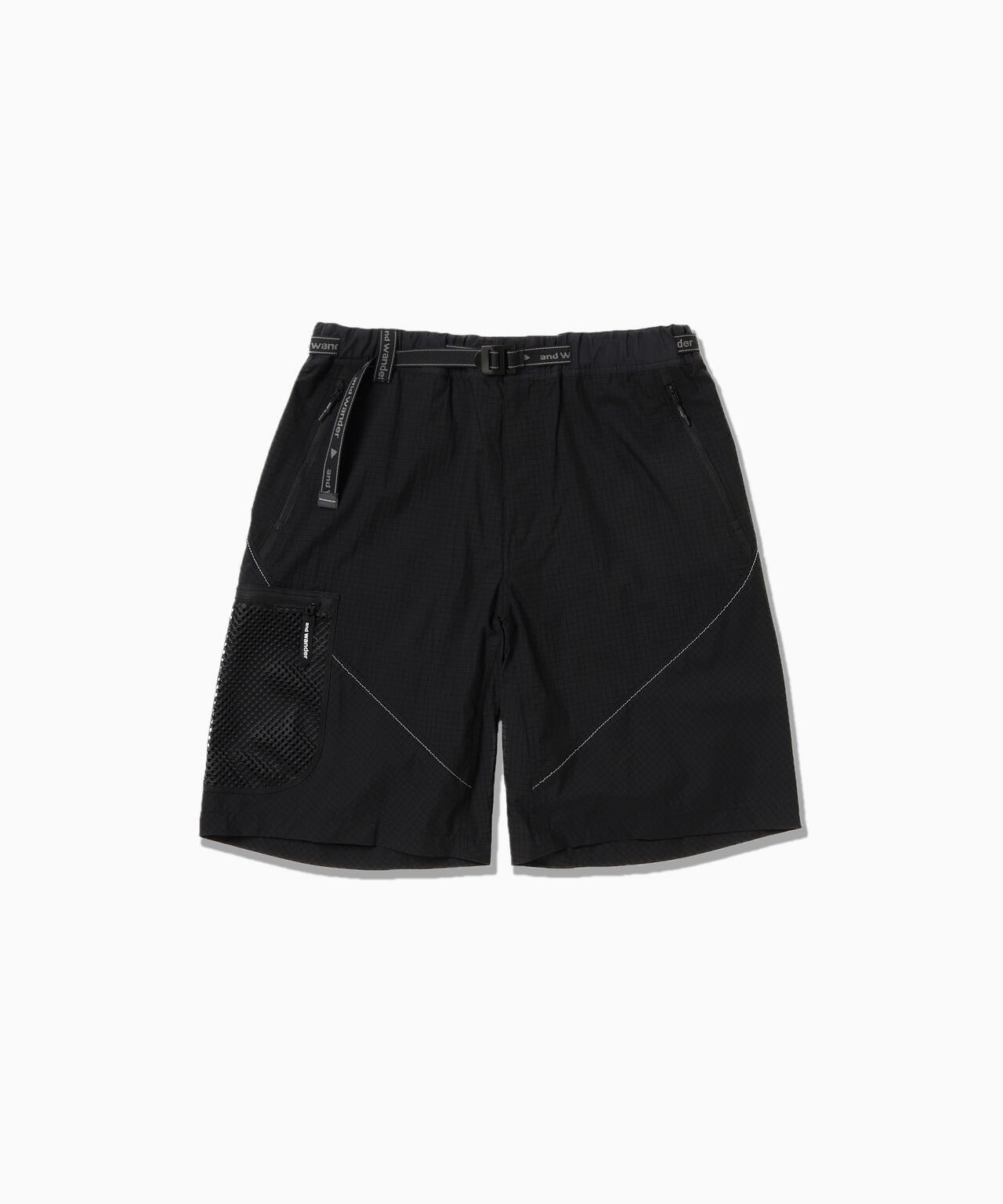 breath rip short pants | and wander（アンドワンダー） ｜【公式