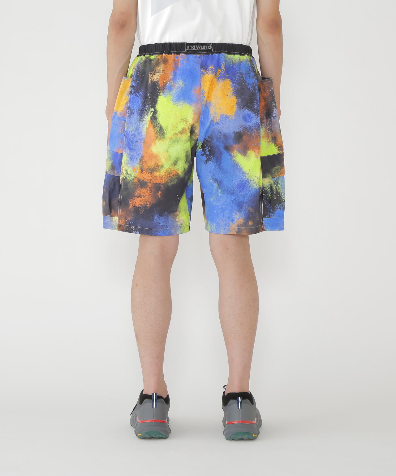 Gramicci × and wander  brushed nylon short pants