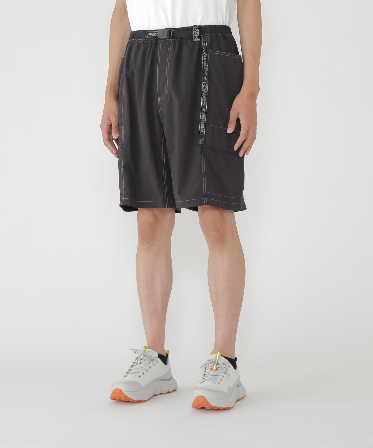 Gramicci × and wander brushed nylon short pants | and wander