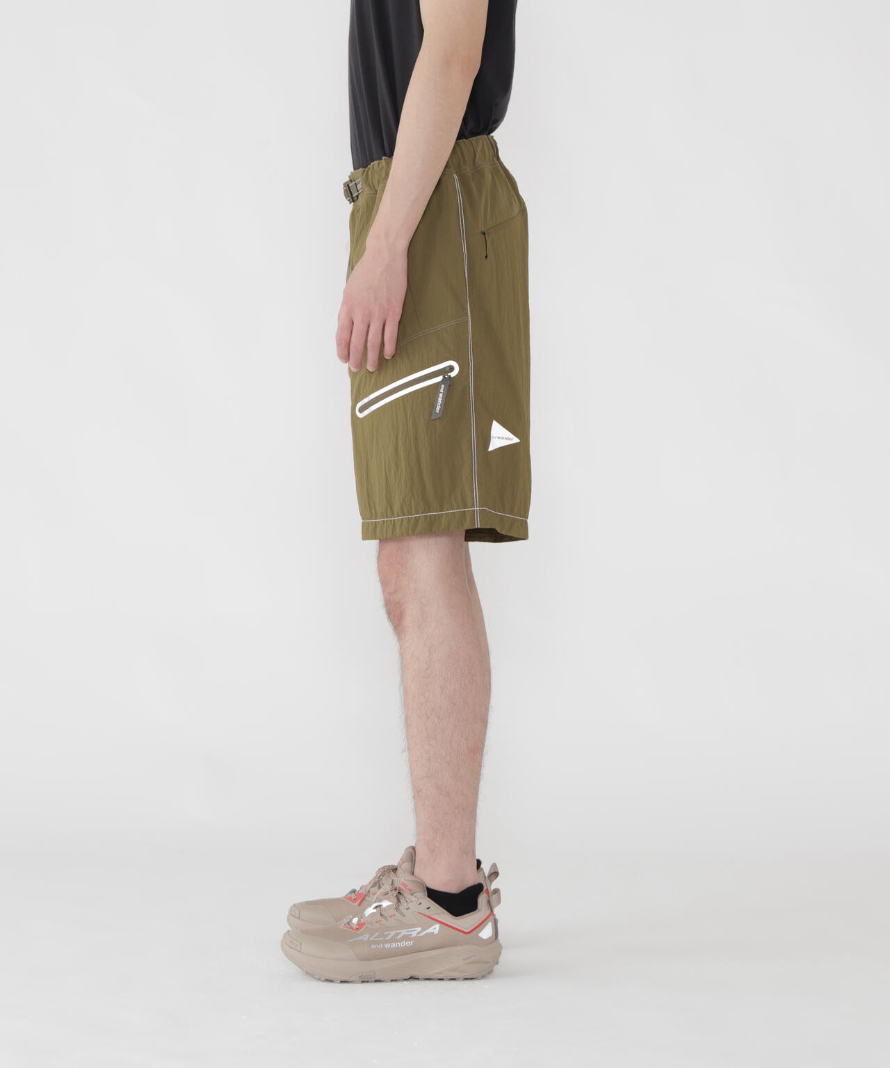 light hike short pants | and wander（アンドワンダー） ｜【公式