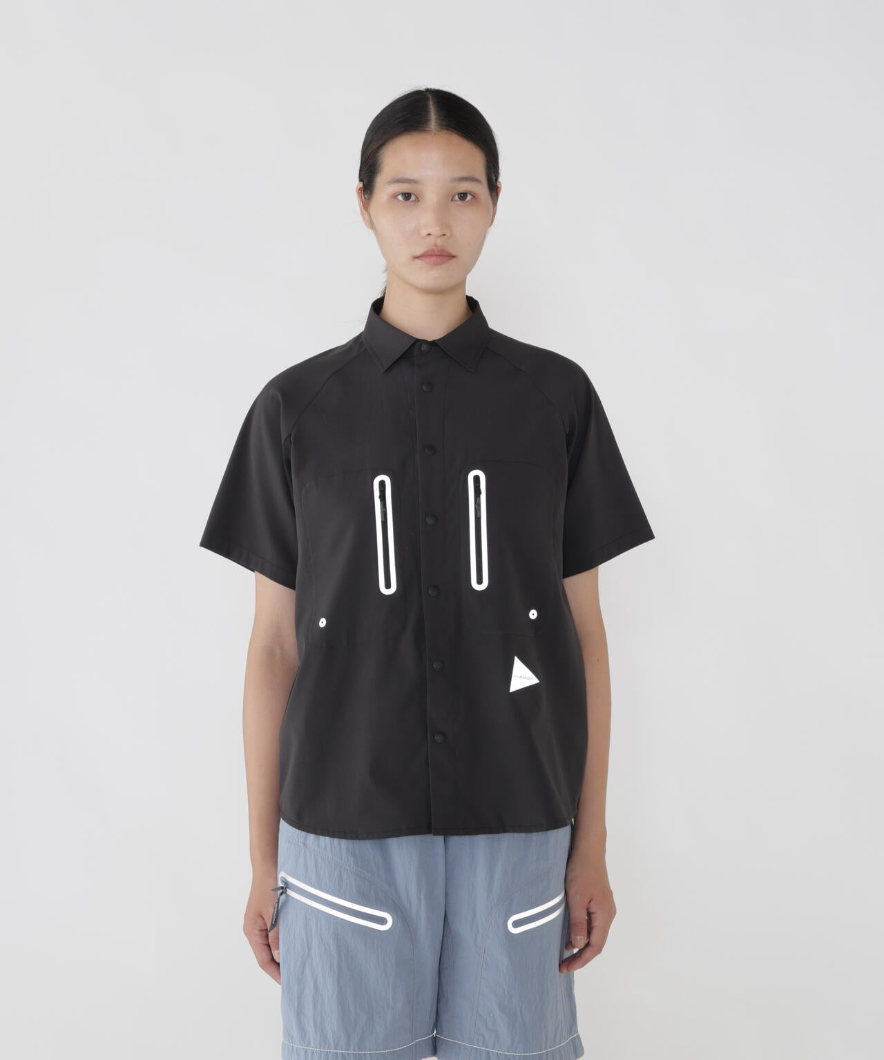 tech SS shirt | and wander（アンドワンダー） ｜【公式】通販mix