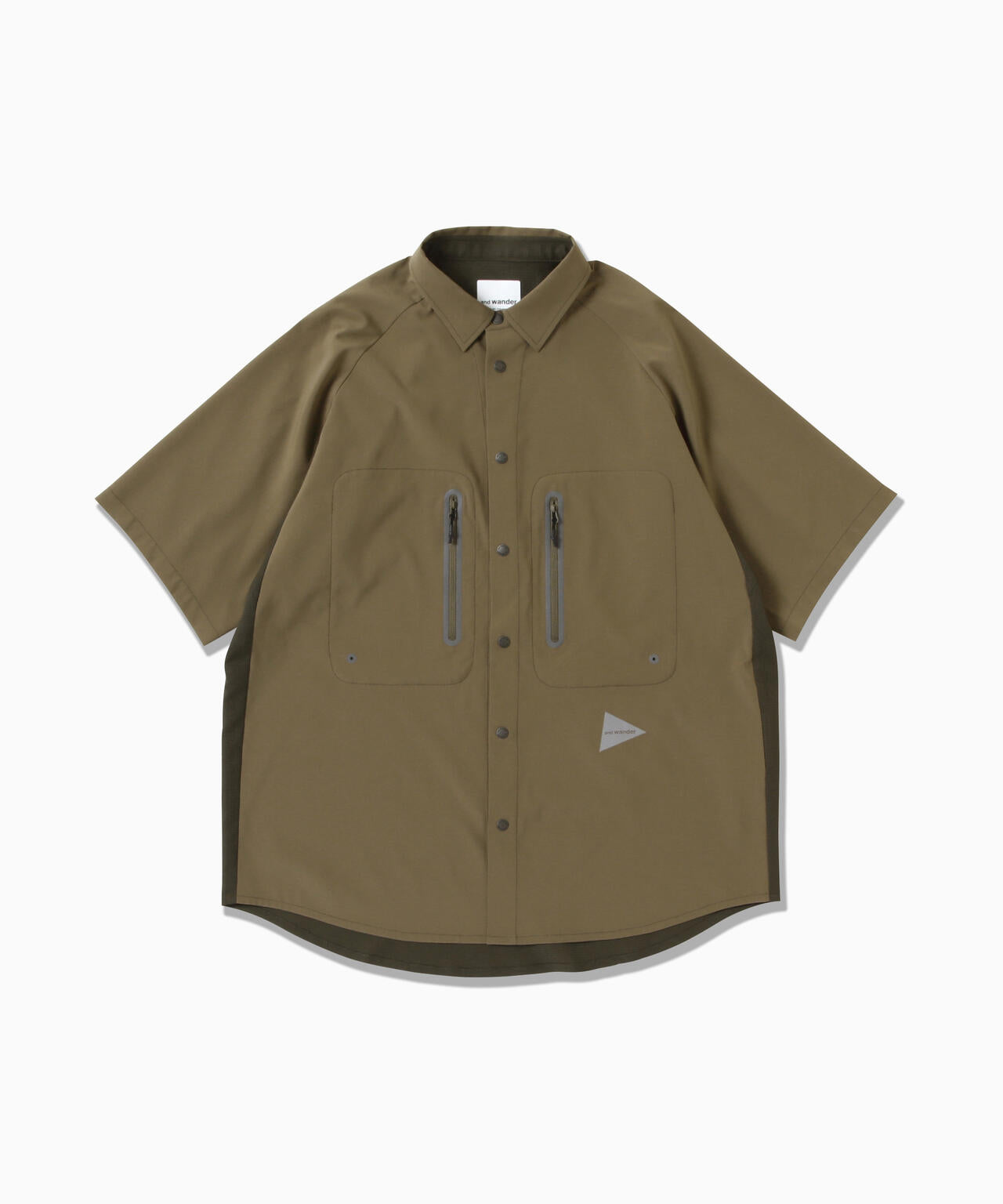 tech SS shirt | and wander（アンドワンダー） ｜【公式】通販mix