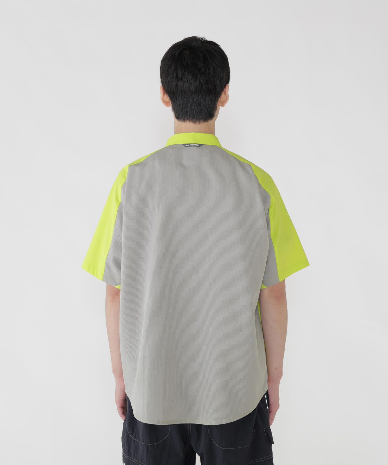 tech SS shirt | and wander（アンドワンダー） ｜【公式】通販mix
