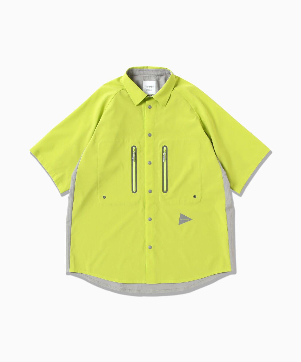 tech SS shirt | and wander（アンドワンダー） ｜【公式】通販mix