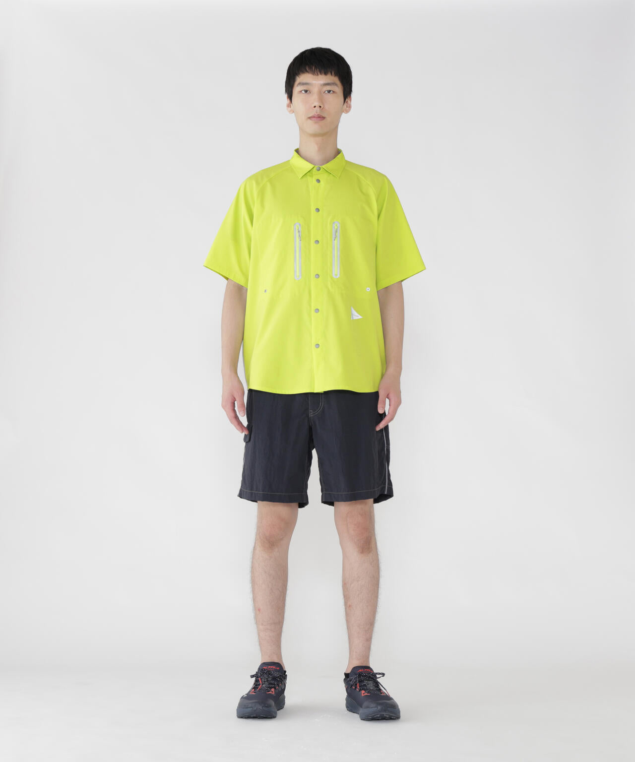 tech SS shirt | and wander（アンドワンダー） ｜【公式】通販mix
