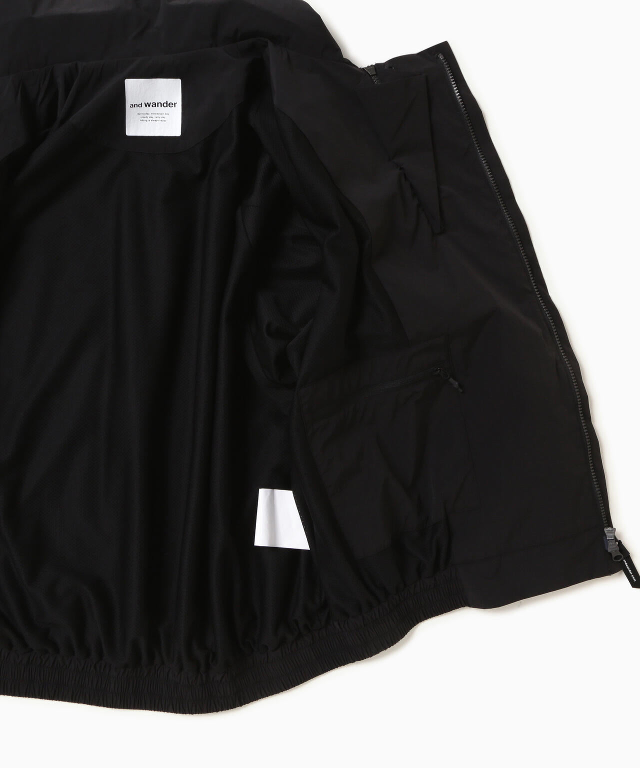 water repellent light jacket 2 | and wander（アンドワンダー