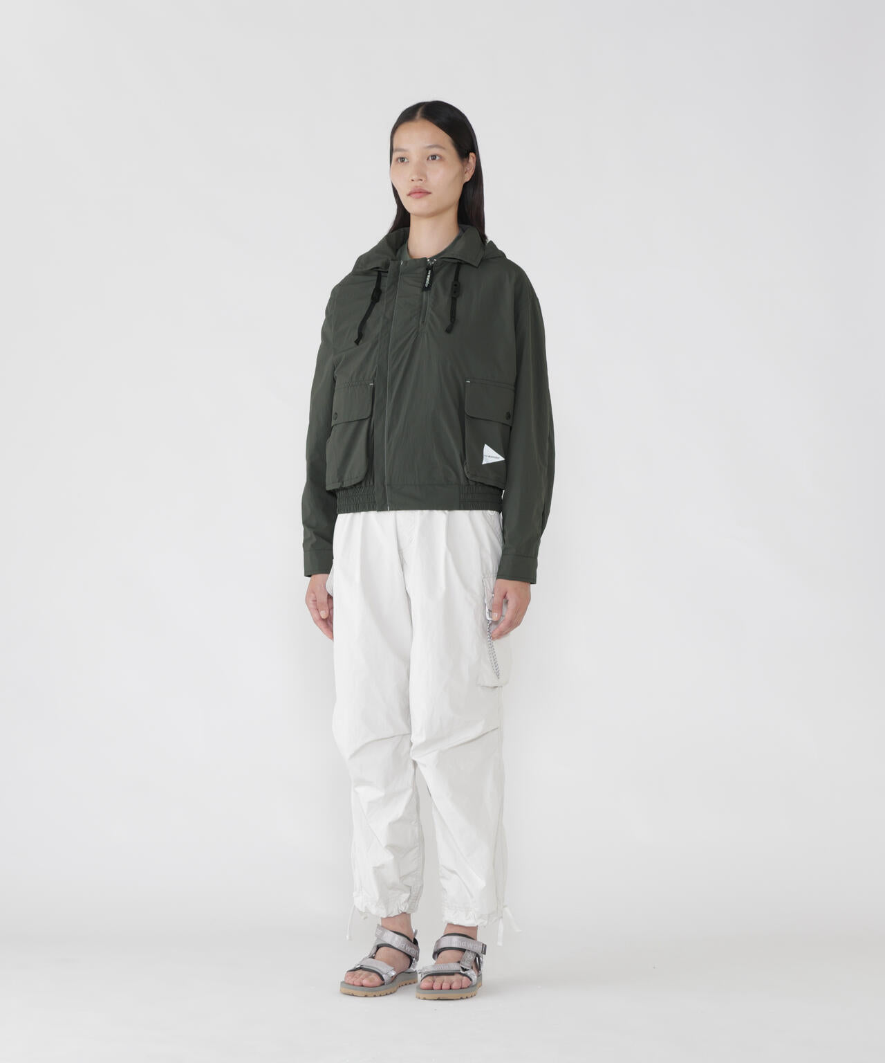 water repellent light jacket 2 | and wander（アンドワンダー