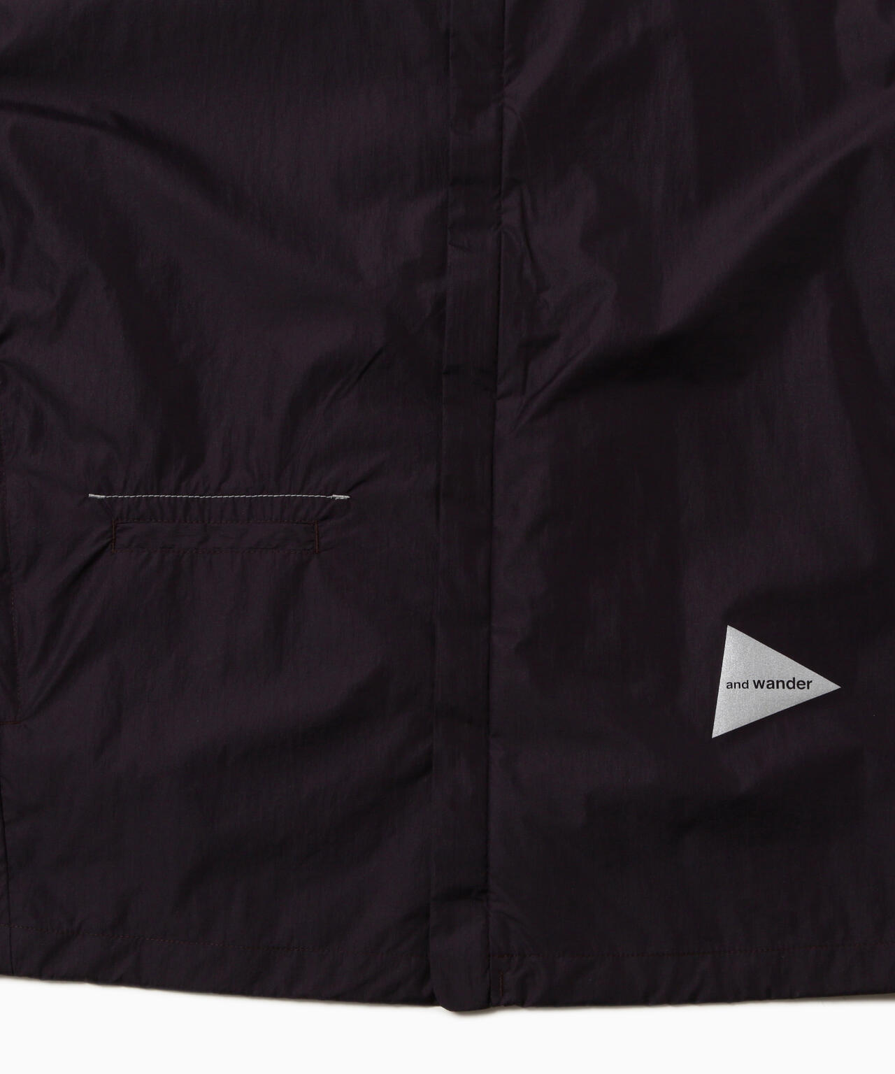 oversized rip jacket | and wander（アンドワンダー） ｜【公式】通販