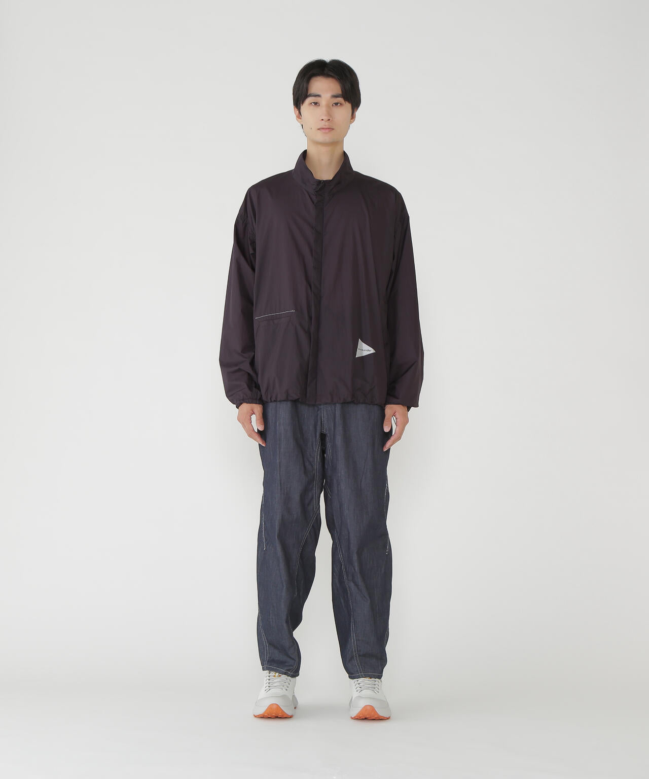 oversized rip jacket | and wander（アンドワンダー） ｜【公式】通販