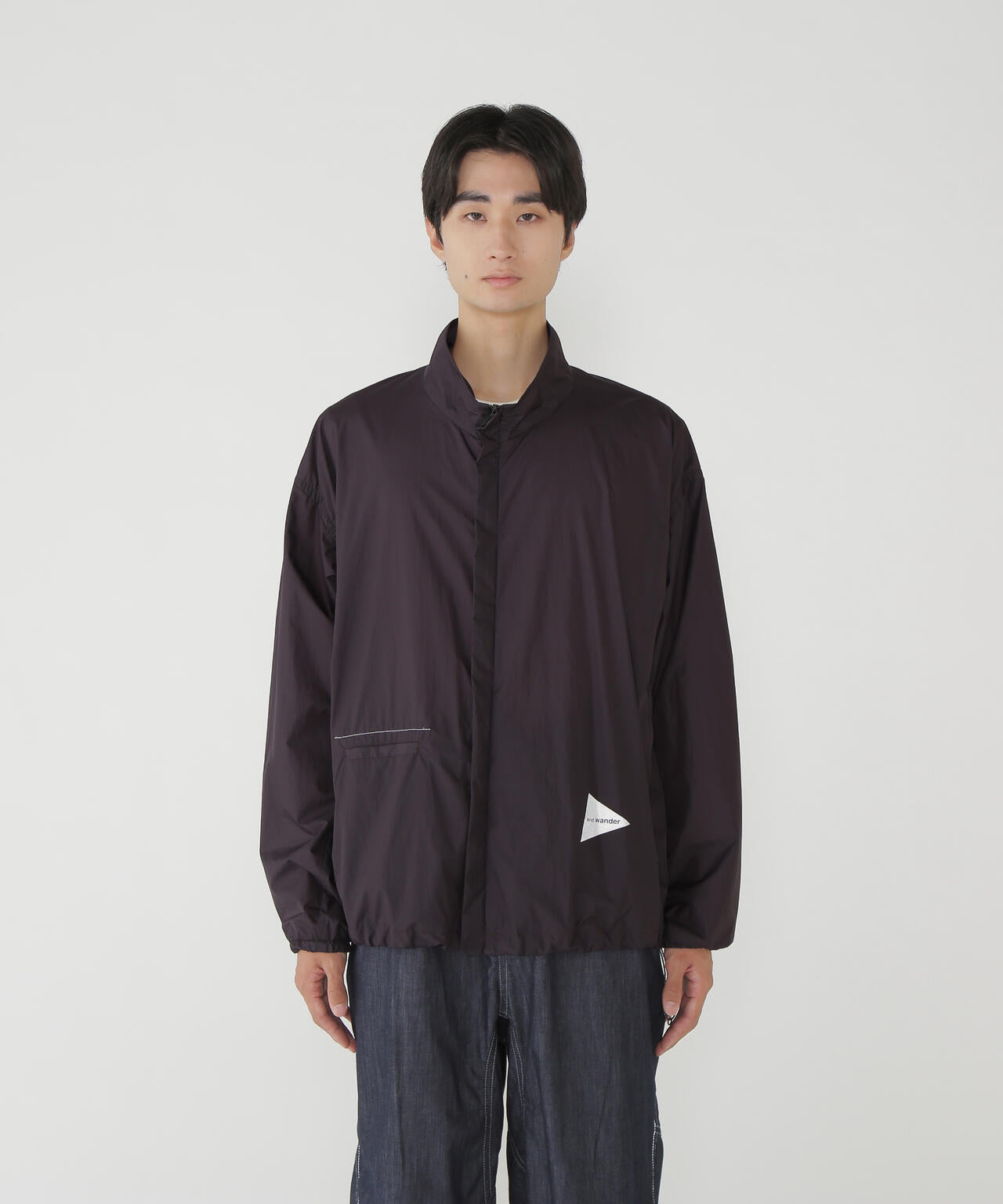 oversized rip jacket | and wander（アンドワンダー） ｜【公式】通販