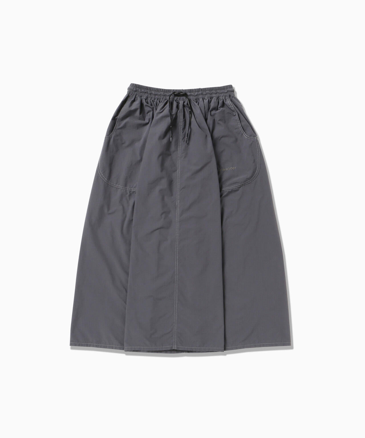 CORDURA cotton rip skirt (W) | and wander（アンドワンダー