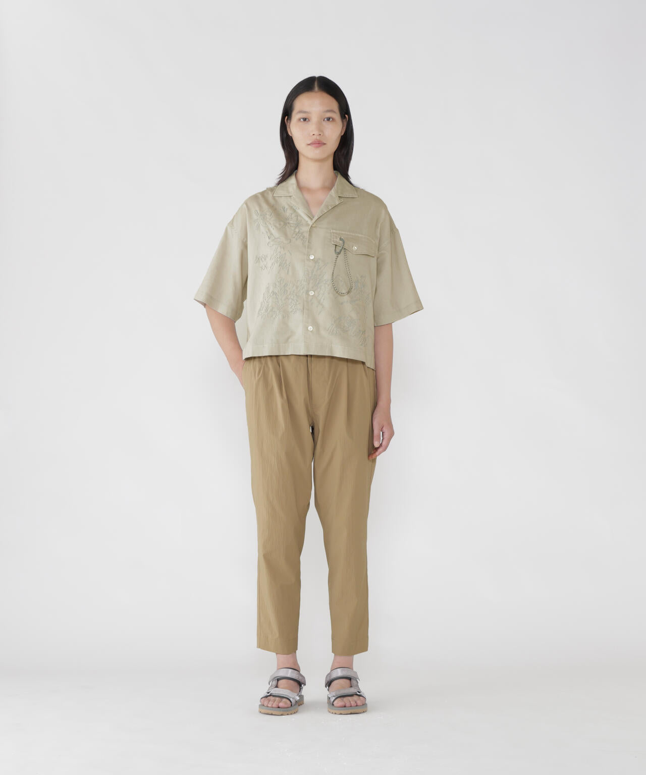 UV cut stretch pants | and wander（アンドワンダー） ｜【公式】通販