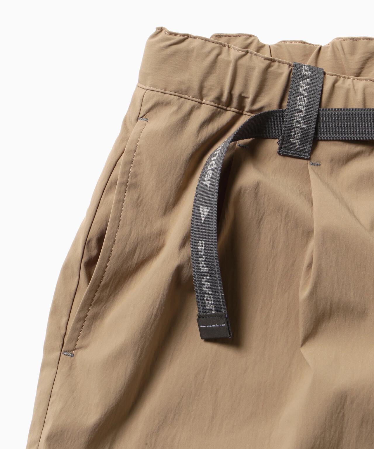UV cut stretch short pants (M) | and wander（アンドワンダー