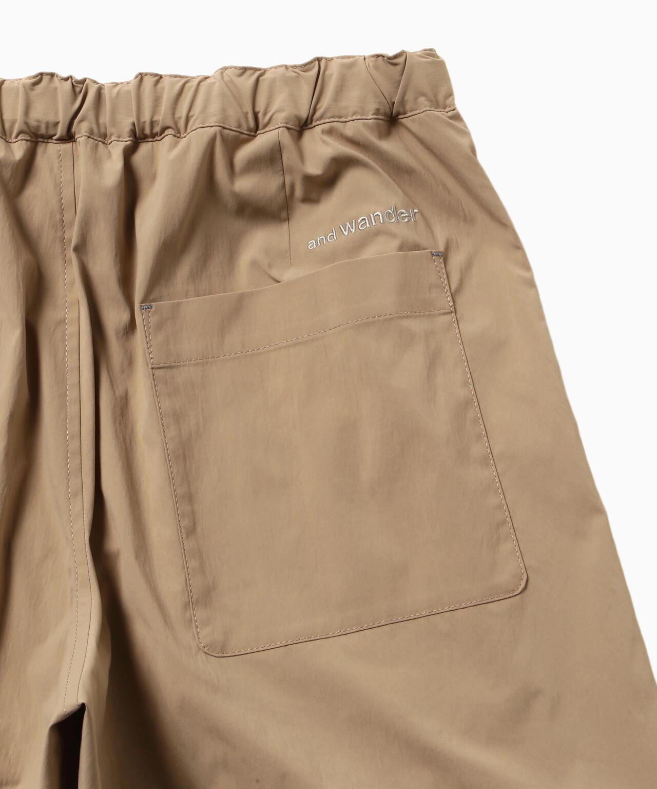 UV cut stretch short pants (M) | and wander（アンドワンダー