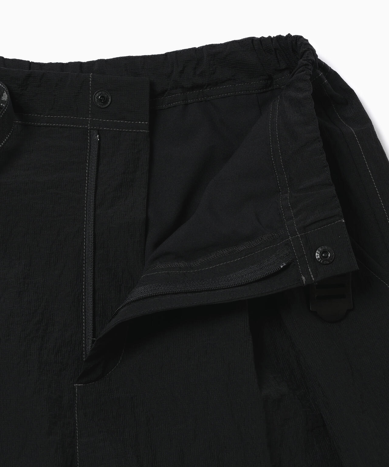 sheer ripstop sarouel pants (W) | and wander（アンドワンダー