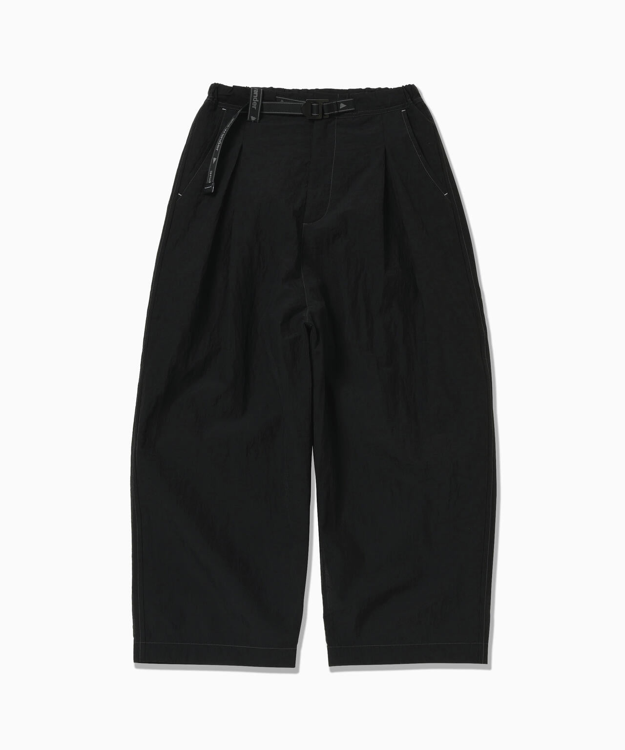 sheer ripstop sarouel pants (W) | and wander（アンドワンダー