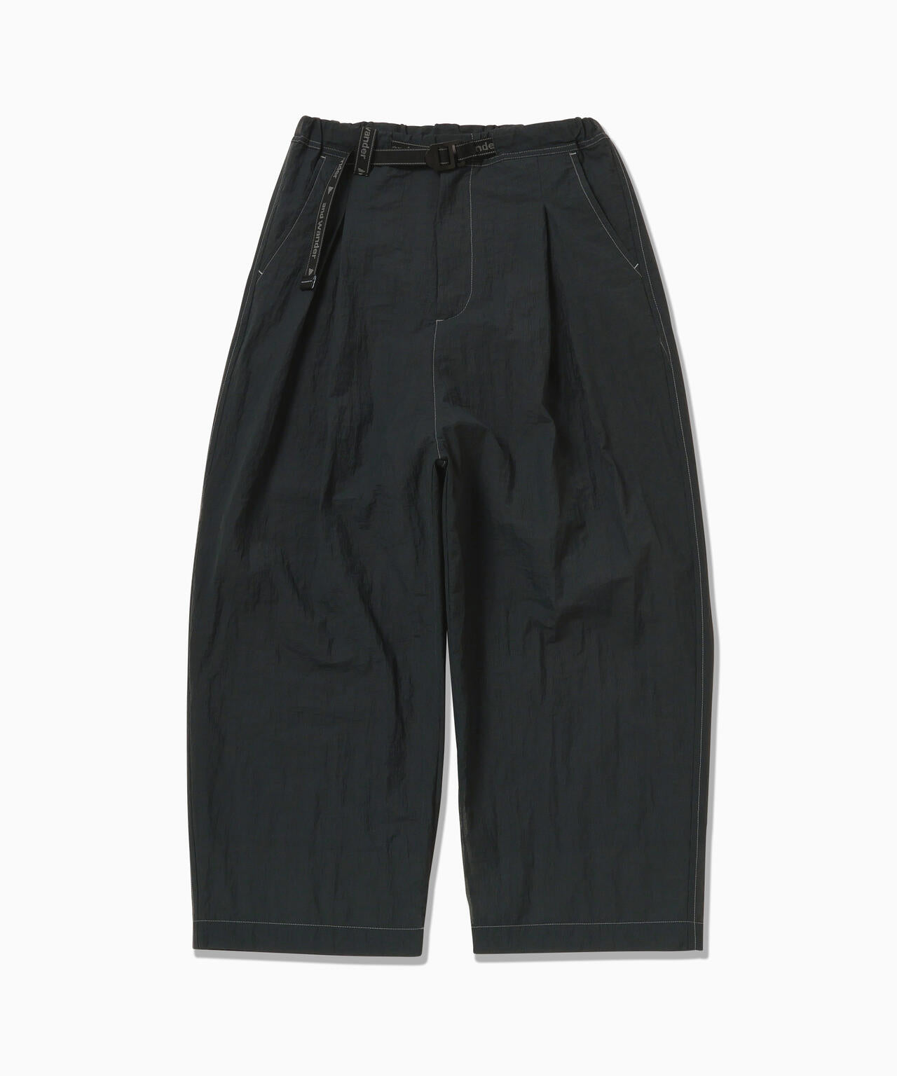 sheer ripstop sarouel pants (W) | and wander（アンドワンダー
