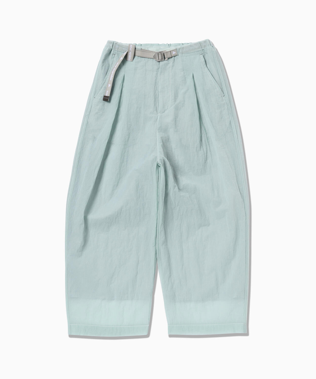 sheer ripstop sarouel pants (W) | and wander（アンドワンダー