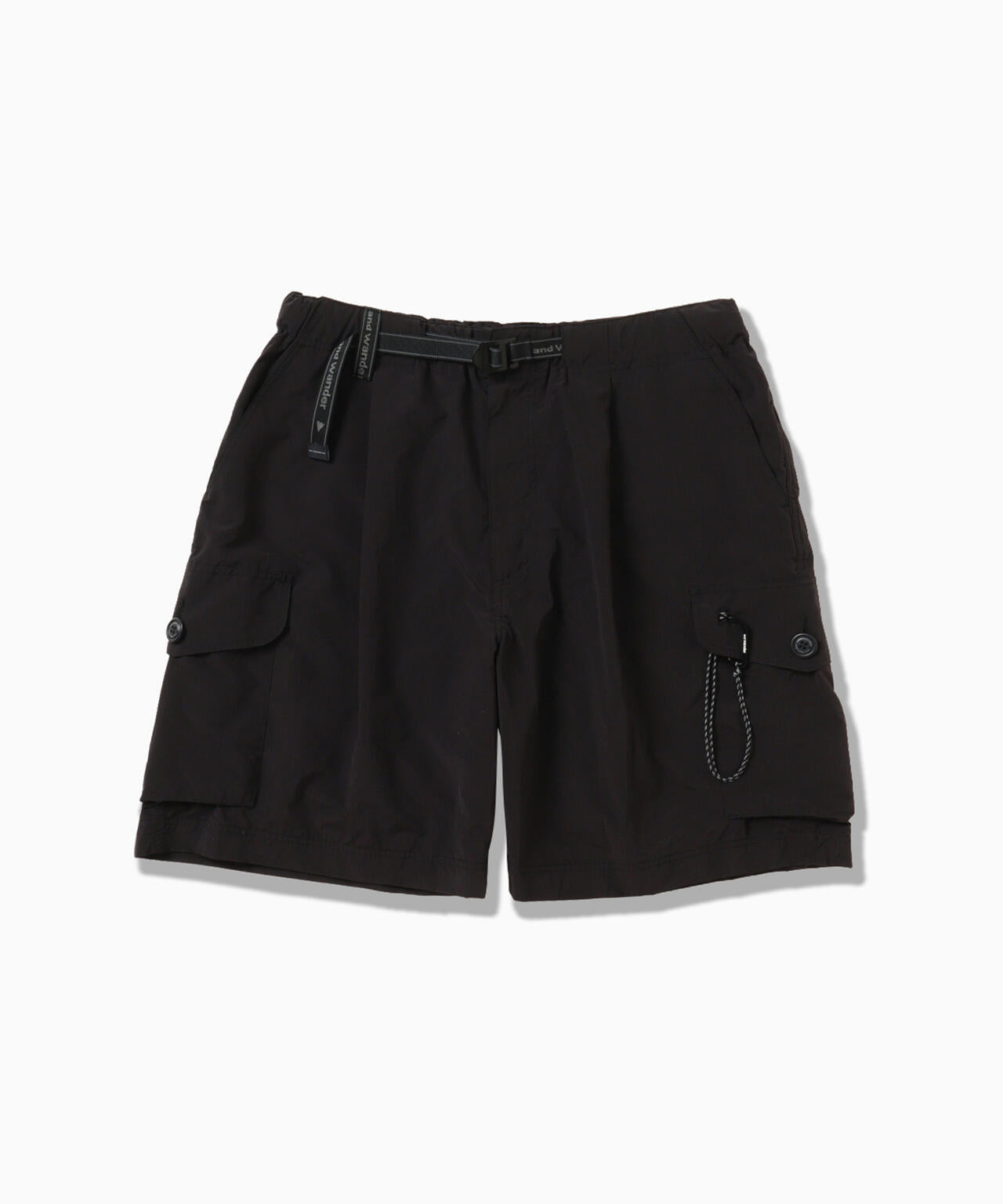 oversized cargo short pants (M) | ポリエステル ナイロン ウォーター