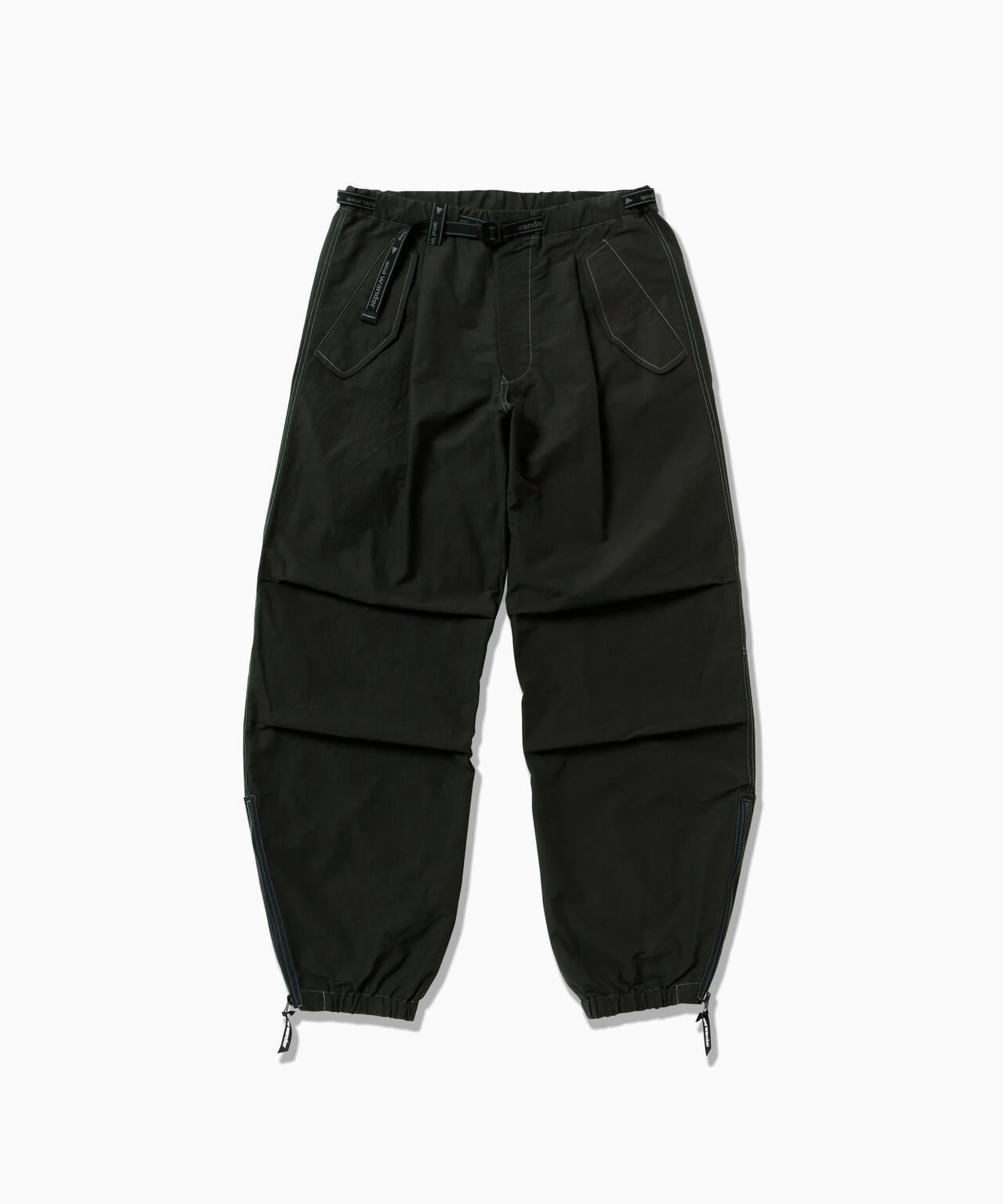 ottomancloth side zip hem pants | and wander（アンドワンダー