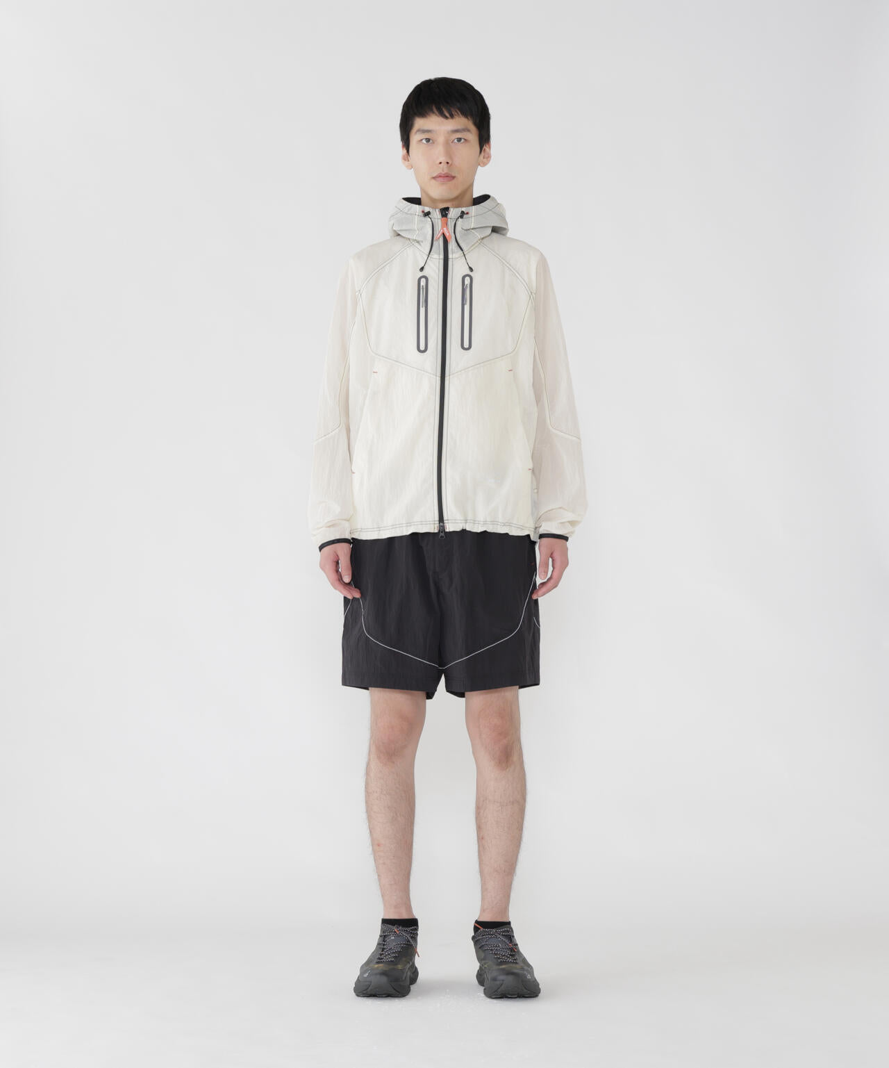 ROA × and wander ripstop wind short pants | and wander（アンド