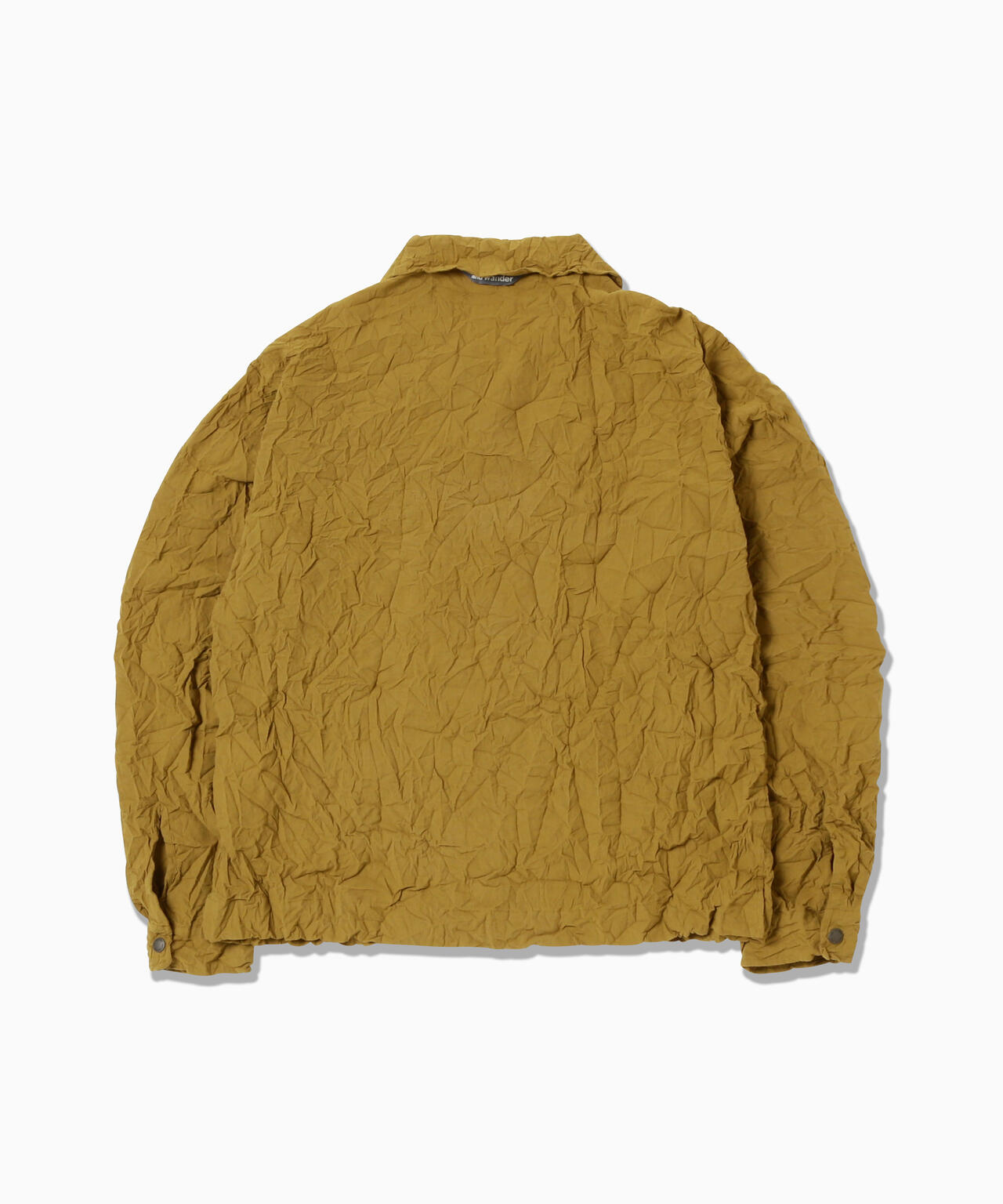 washer pleated open LS shirt (M)