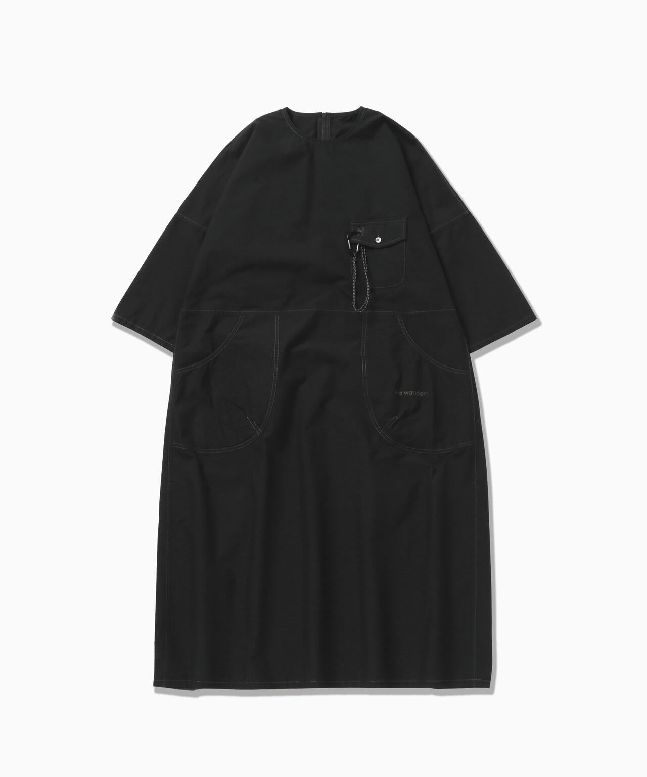 CORDURA cotton rip dress (W) | and wander（アンドワンダー