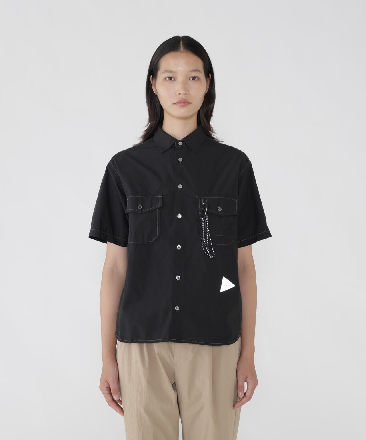 CORDURA typewriter SS shirt | and wander（アンドワンダー