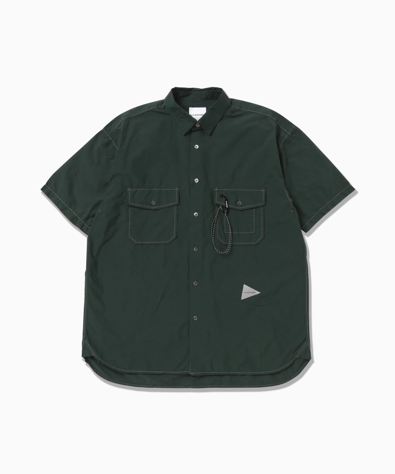 CORDURA typewriter SS shirt | and wander（アンドワンダー