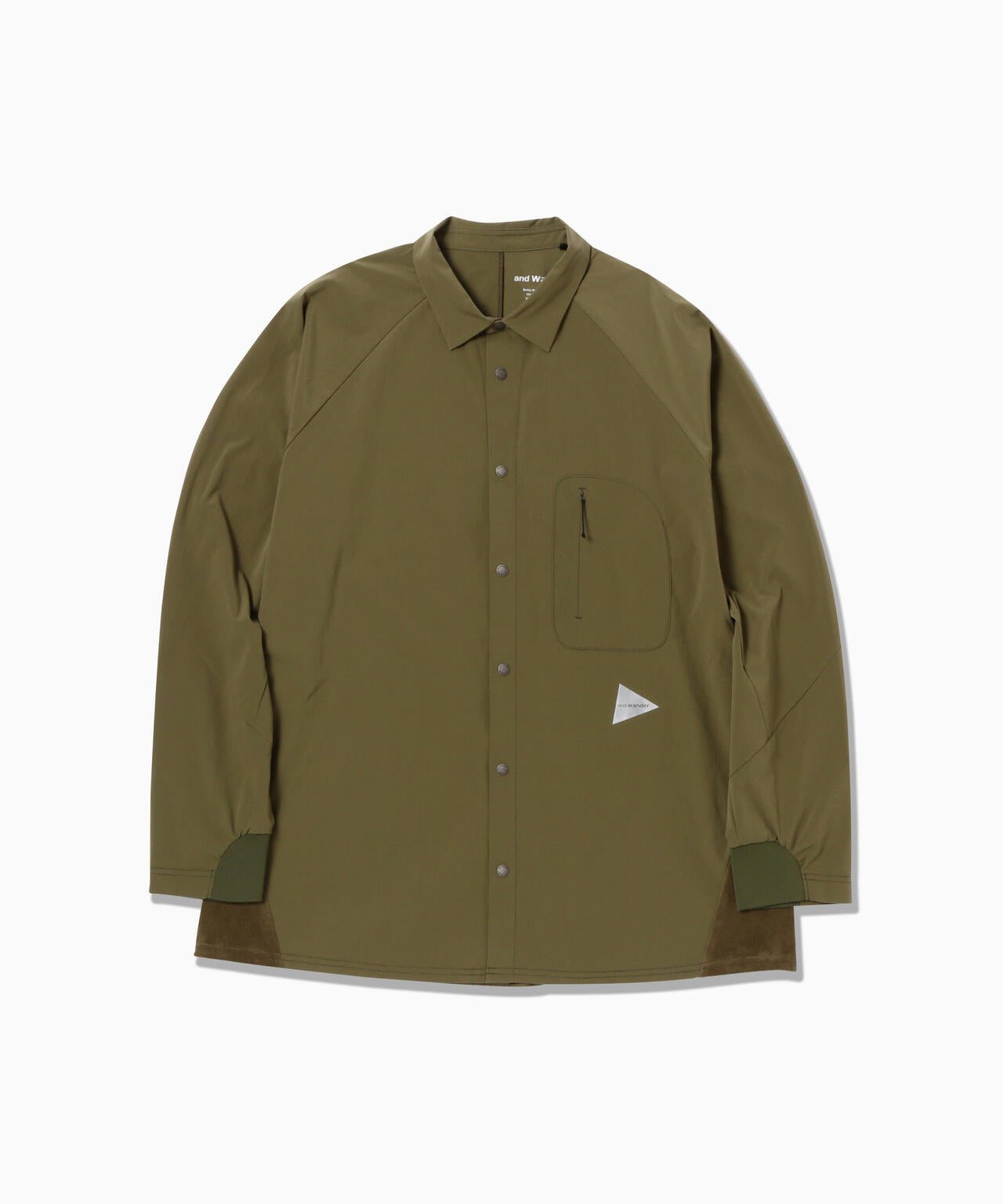 fleece base LS shirt | フリースベース ロングスリーブシャツ | and