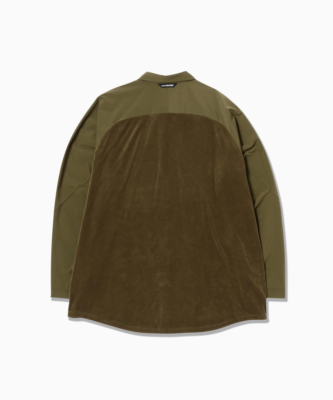 fleece base LS shirt | フリースベース ロングスリーブシャツ | and