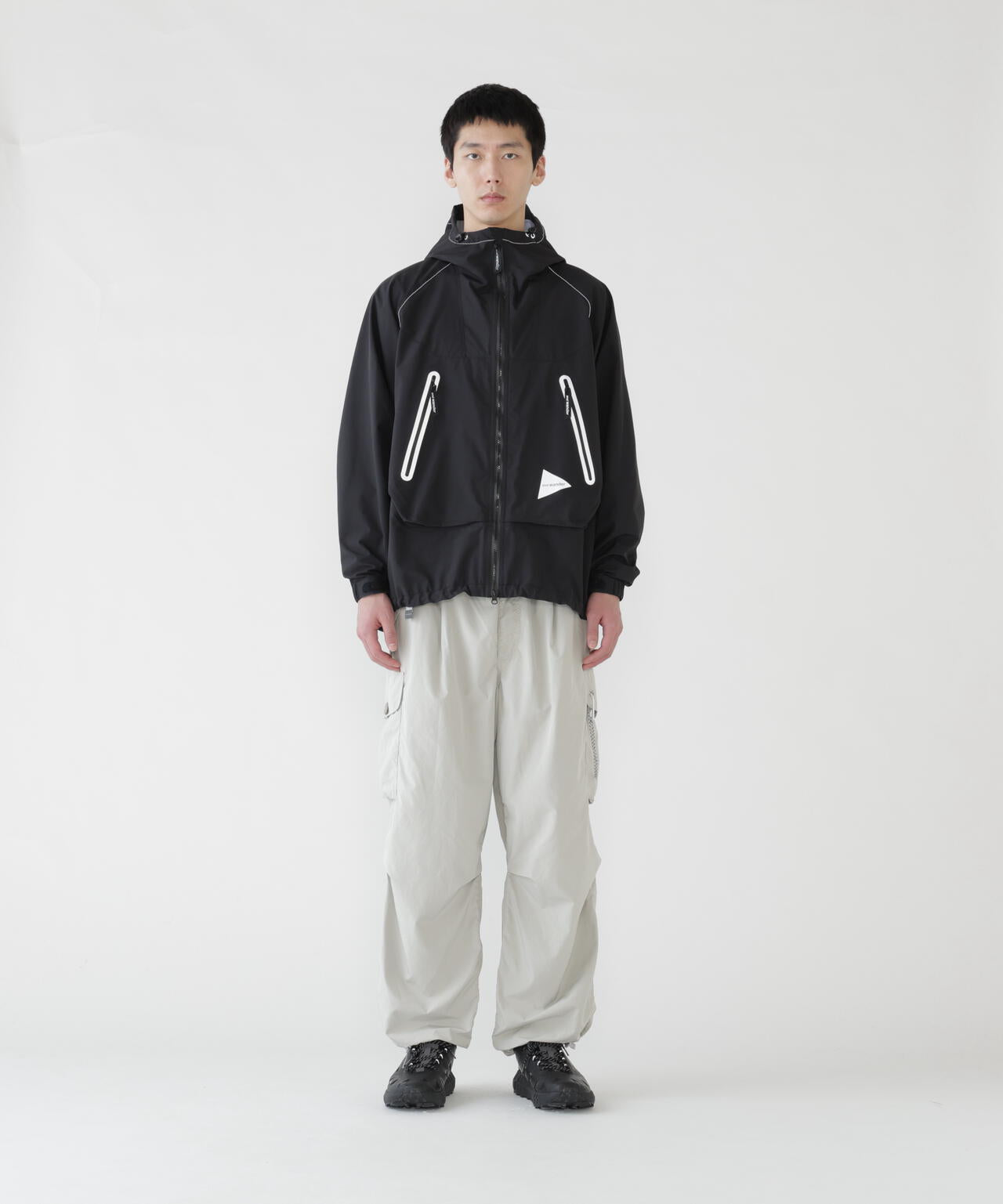 loose fitting rain jacket