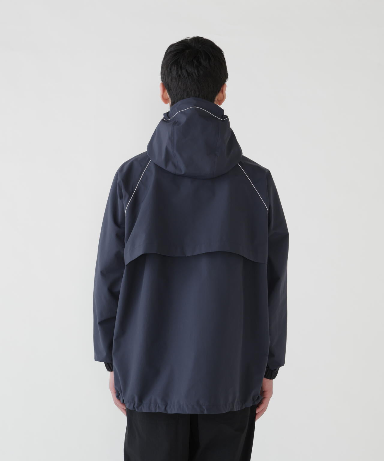 loose fitting rain jacket | and wander（アンドワンダー） ｜【公式