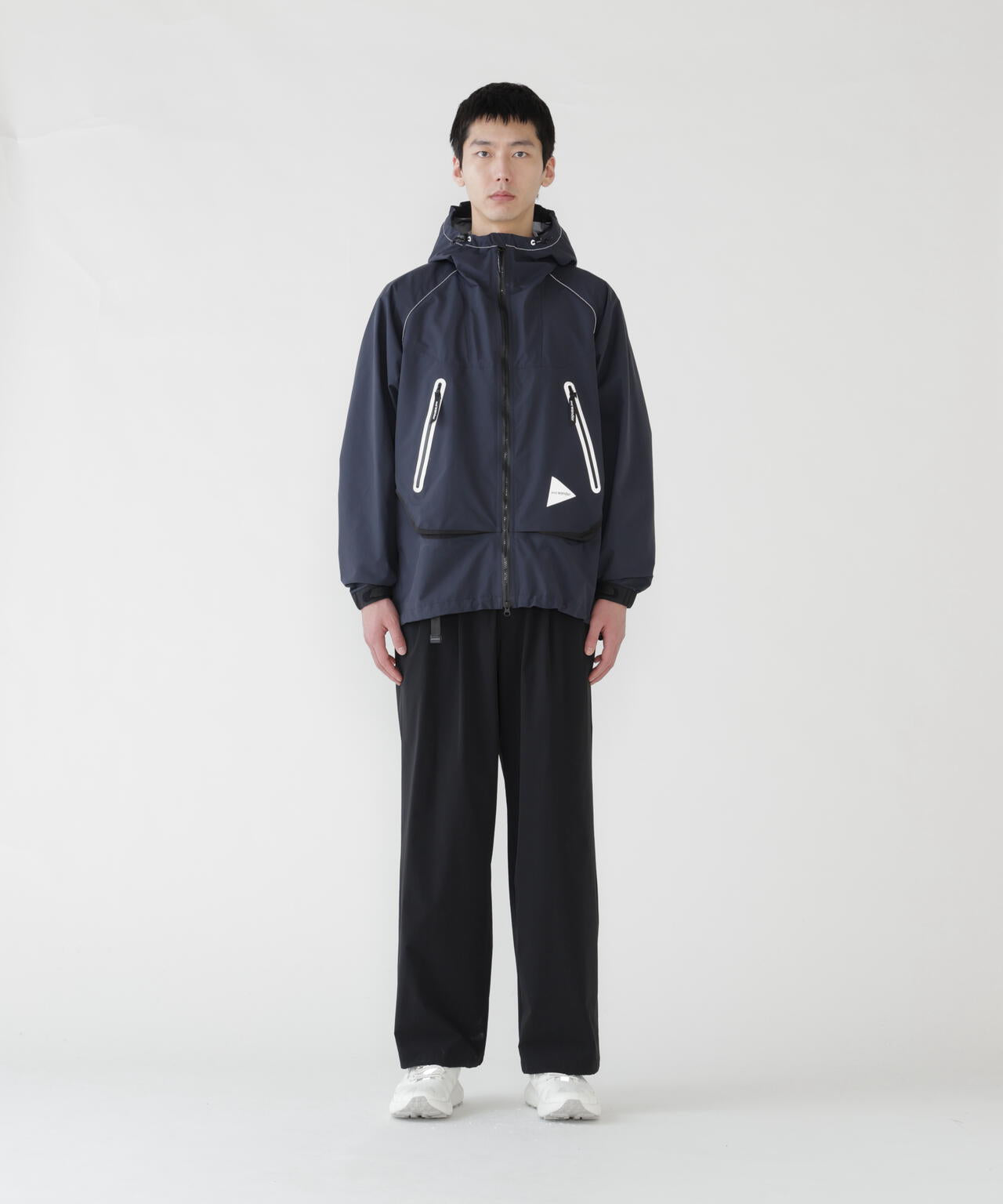 loose fitting rain jacket