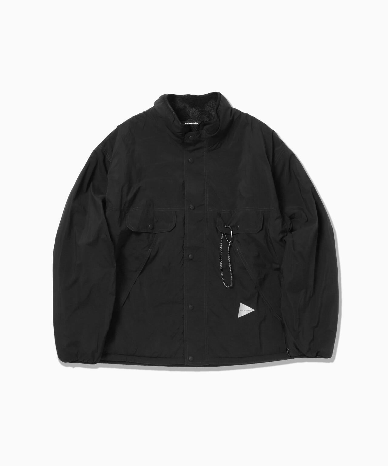 reversible boa jacket | リバーシブル ボア ジャケット | and wander