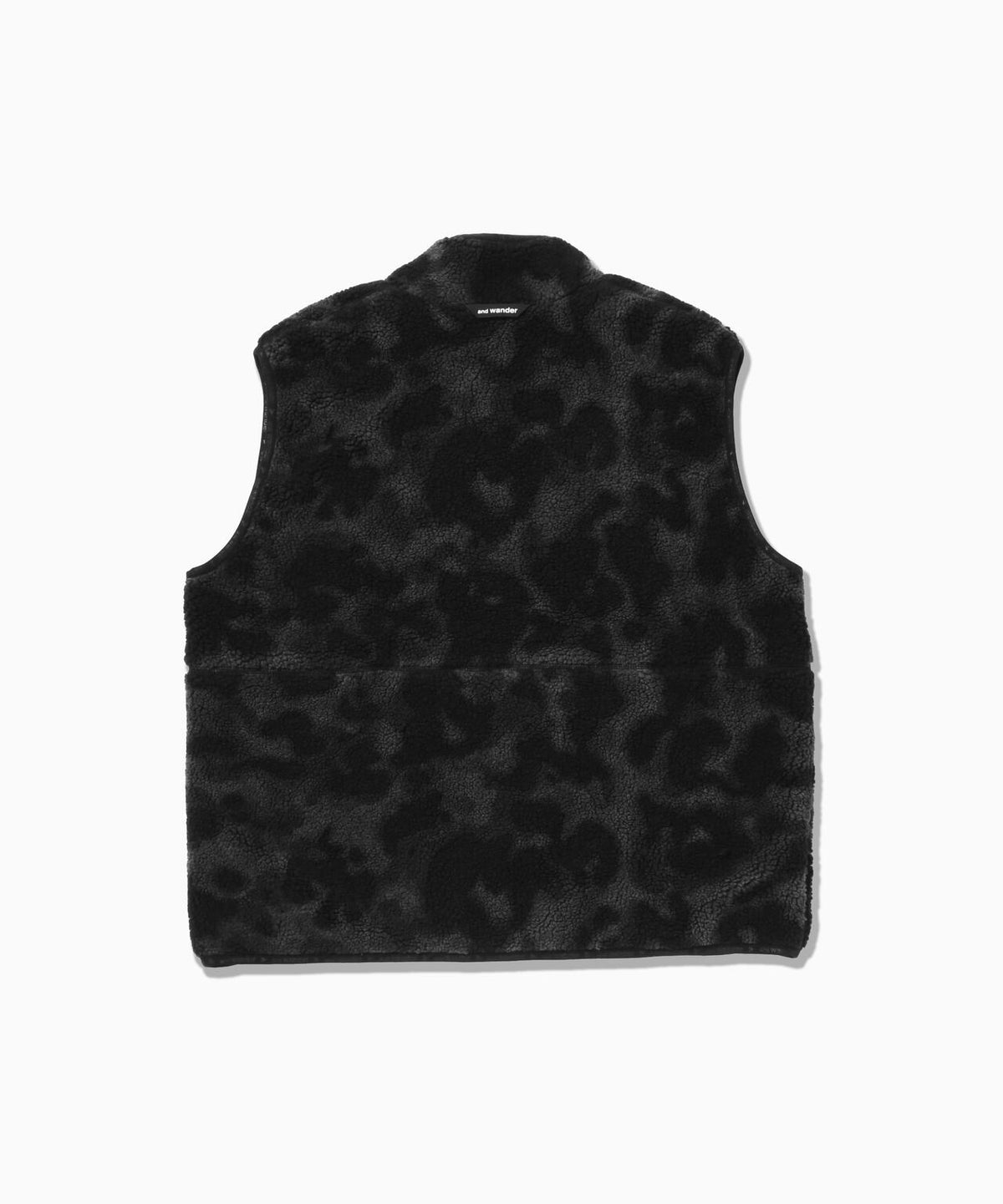 reversible boa vest