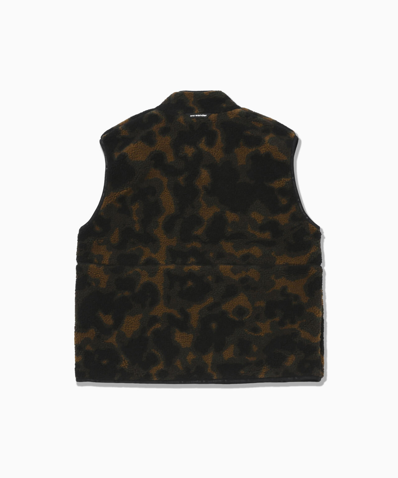 reversible boa vest | リバーシブル ボア ベスト | and wander