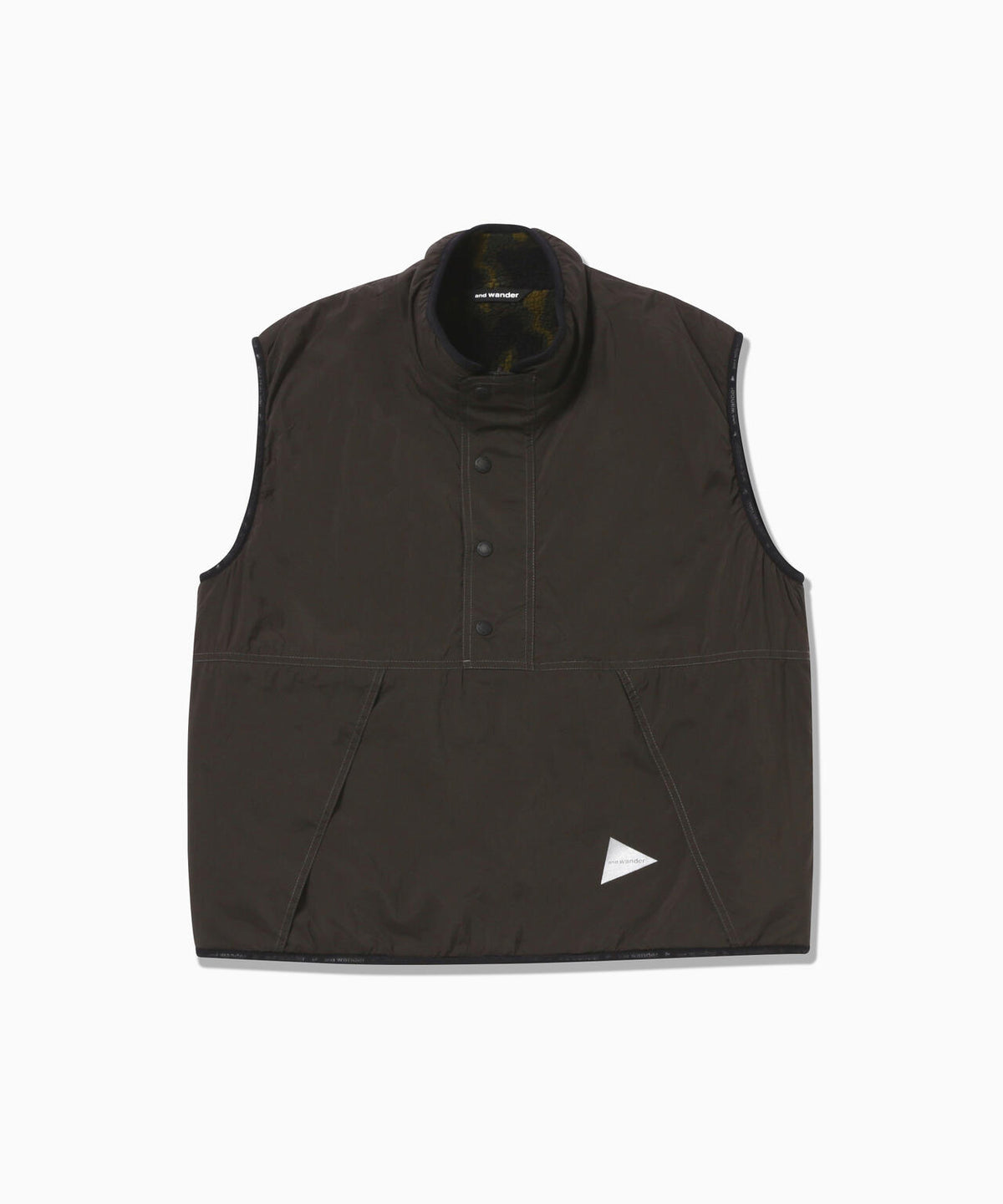 reversible boa vest