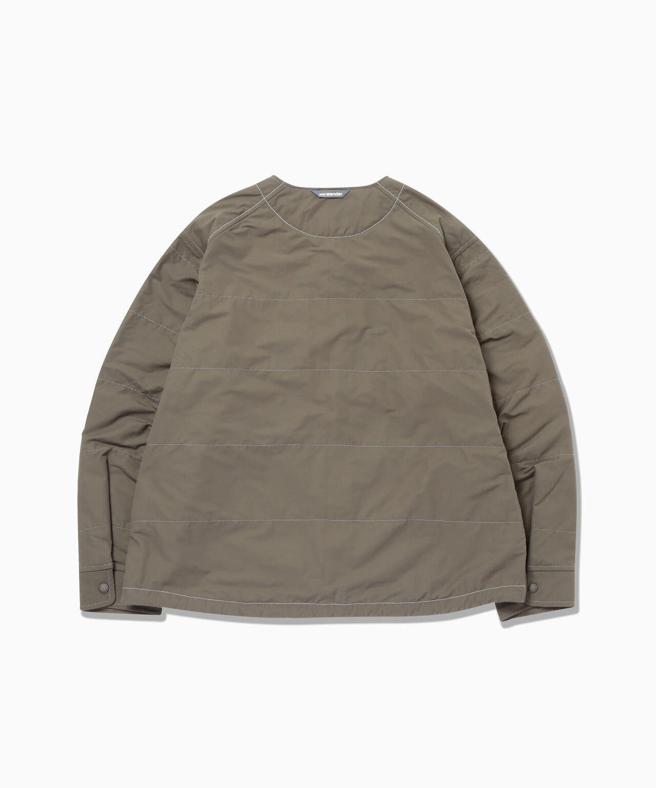 C/N Octa collarless shirt jacket