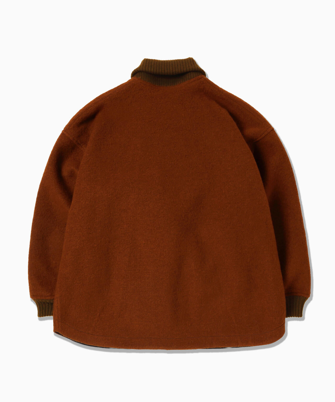 wool shaggy jacket long | ウール シャギー ロングジャケット | and