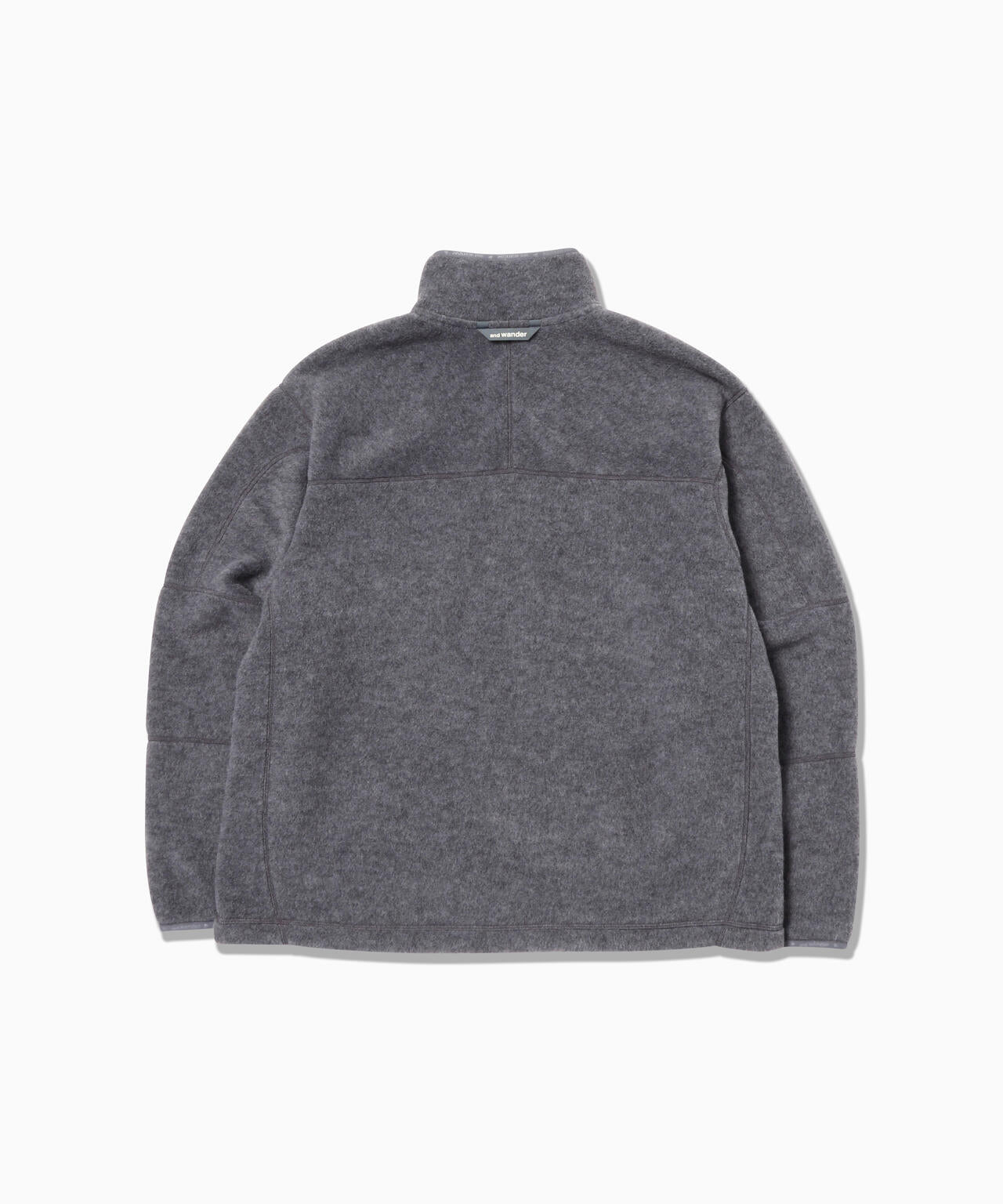 wool fleece pullover | ウール フリース プルオーバー | and wander